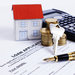Stock Image - Keys, Money, House (Mortgages)