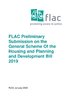 FLAC Preliminary Submission on the General Scheme of the Housing, Planning and Development Bill 2019 FINAL