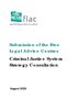 FLAC Submission on Criminal Justice System Strategy Consultation - FINAL