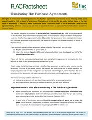 Publication cover - Factsheet_Termination of Hire Purchase Agreements_FINAL