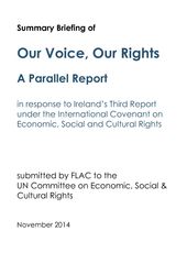 Briefing: Our Voice Our Rights 