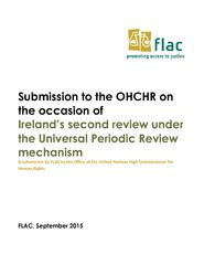 Submission: Ireland's Second Universal Periodic Review