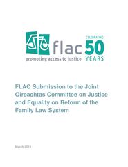 FLAC Submission to the Oir Justice Ctte on Family ...