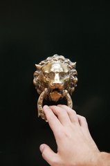 Stock Image - Doorknocker