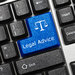 Stock Image - Legal Advice Keyboard