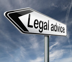 Stock Image - Legal Advice Sign