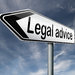 Stock Image - Legal Advice Sign
