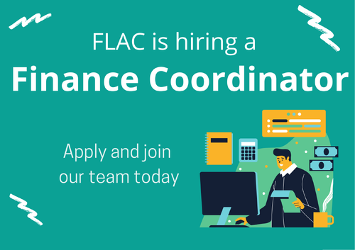 Finance Coordinator Job Graphic