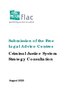 FLAC Submission on Criminal Justice System Strategy Consultation - FINAL