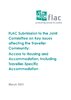FLAC Submission to the Oireachtas Joint Committee on Key Issues affecting the Traveller Community re Access to Housing and Accommodation, Including Traveller-Specific Accommodation and related matters