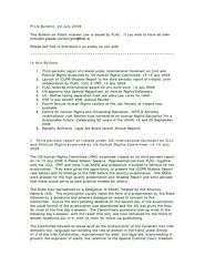 PILN Bulletin 24 July 08