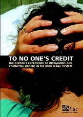 Publication cover - To No One's credit_report Jun 09