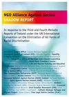 Publication cover - 2011 NAAR Shadow Report to CERD final