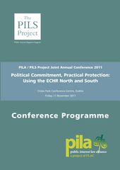 Publication cover - Pils-Pila Conference Programme