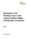 Publication cover - Submission on merged HREC_Nov2011