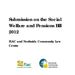 Publication cover - FLAC_NCLC_Submission on Social Welfare Pensions Bill 2012_FINAL