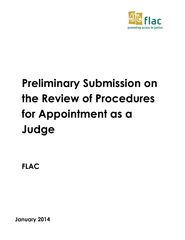 Submission: Judicial Appointments