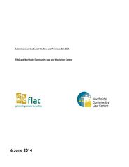 Joint submission: Social Welfare & Pensions Bill 2...