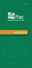 Legal info leaflet: Separation