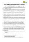 Publication cover - Submission re DJE Consultation on DP_Sept 2014