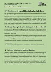 UPR Fact Sheet 4 - Racial Discrimination