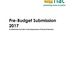 Publication cover - FLAC Pre-Budget 2017 Submission