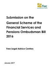 Submission on the General Scheme of the Financial ...